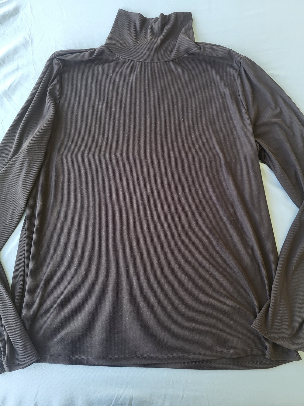 crown & ivy Brown Men's Long-Sleeve Turtleneck Tee